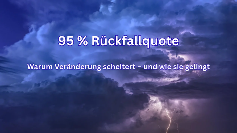 Vier Bedingungen für echte Veränderung
